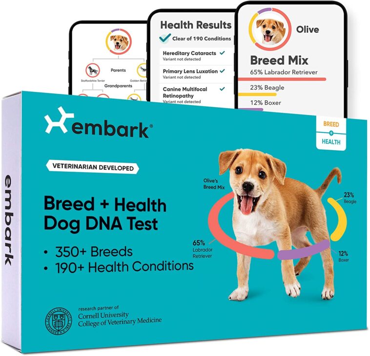 Embark: The At Home Breed Identification & Genetic Health Screening Test - Pawsify